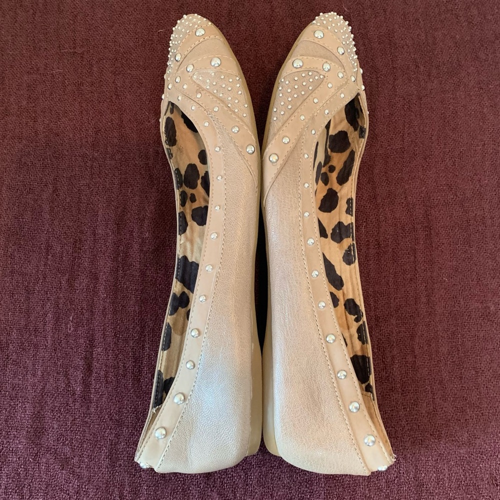 Gianni Bini Studded Ballet Flats - Picture 7 of 10